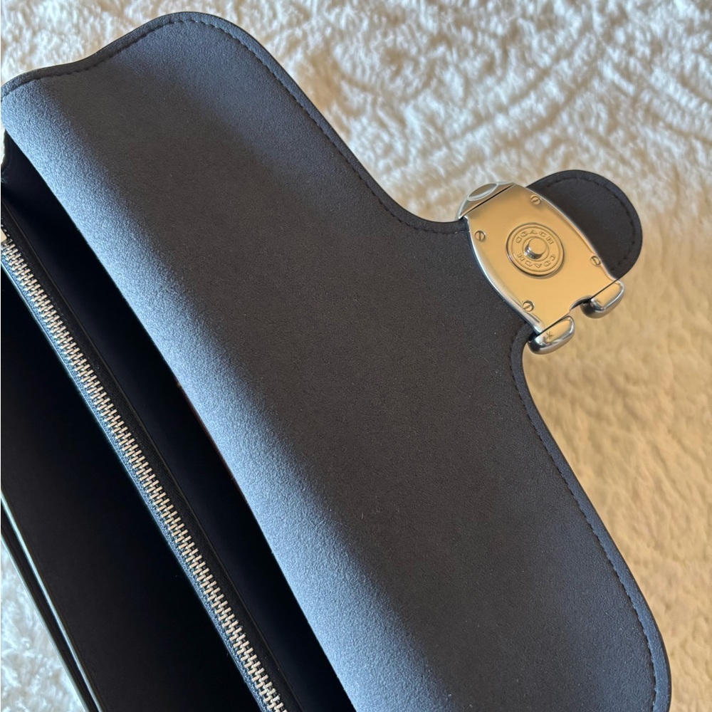 Coach Tabby 26 in Denim/Silver with Leather Wrapped “C” - Picture 6 of 13